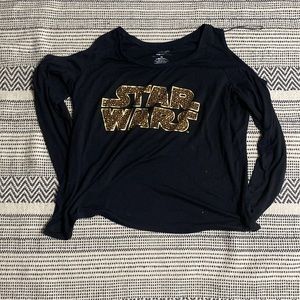 3xl Rock and Republic cold shoulder Star Wars shirt